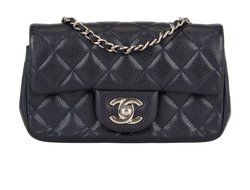 Super Mini Rectangular, Caviar, Navy, 18396072(2013/14), DB, 2*